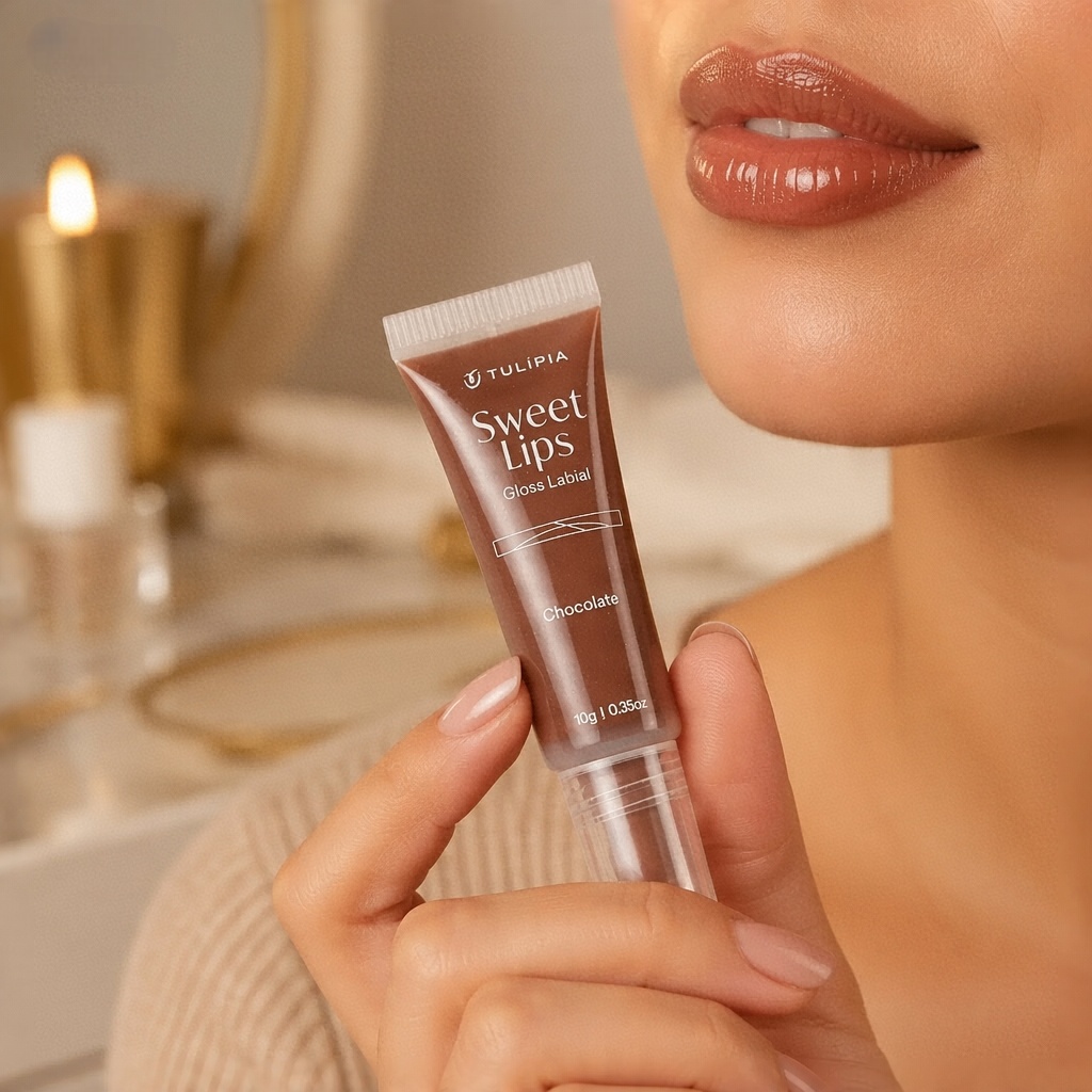 Divina Skin Sweet Lips-Gloss Labial Chocolate