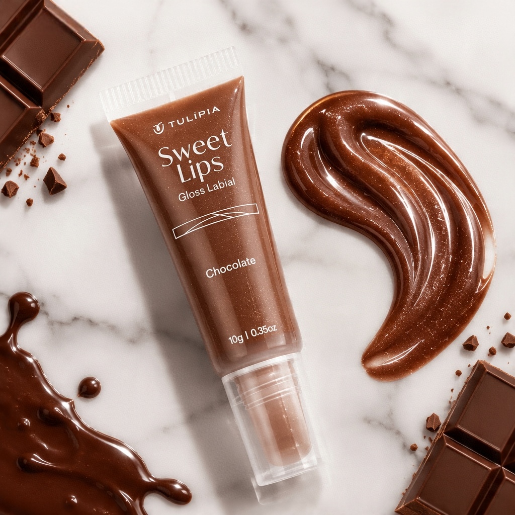 Divina Skin Sweet Lips-Gloss Labial Chocolate